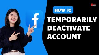 How To Temporarily Deactivate Facebook Account [upl. by Helen]