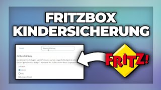 FritzBox Kindersicherung einstellen  deaktivieren  Tutorial [upl. by Anovad]