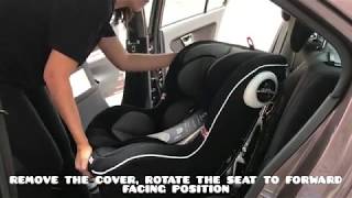 Crolla S 360 Isofix Installation Video [upl. by Nadean769]