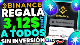 ¡¡ TIENES 14 DIAS  BINANCE REGALA 314 TOKENS RDNT por HACER ESTE CUESTIONARIO [upl. by Analem22]