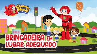 Clubinho Honda Aventuras no trânsito  Episódio 2  Brincadeira em lugar adequado [upl. by Cecil]