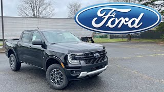 2024 Ford Ranger XLT Sport POV Test Drive Walkaround and Review [upl. by Xineohp]