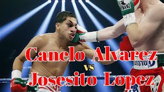 Saul Canelo Alvarez contra Josesito Lopez Highlights [upl. by Kettie]