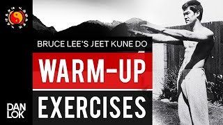 BRUCE LEES Jeet Kune Do  WARMUP Exercises  THE WAY OF THE WARRIOR  BEAST MODE LAW [upl. by Clarkin699]