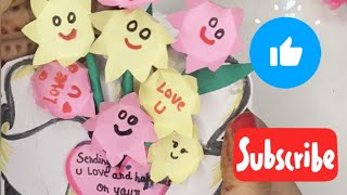 Watch full video Diy 3D paper flower real feel papercraft art artandcraft craft 3dpapercraft [upl. by Golub360]