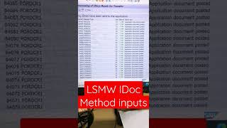 Important Inputs about LSMW IDoc Method  SAP Best Interview Questions and Answers  SAP Shorts [upl. by Ardnalak]