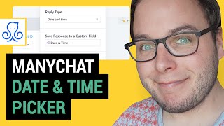 ManyChat Tutorial Date amp Time Picker [upl. by Aihsatsan375]