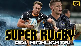 THE BEST OF SUPER RUGBY ROUND 1 [upl. by Tyson]