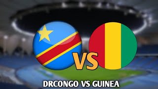 DR Congo vs Guinea Live Match Score 🔴 [upl. by Atnad]