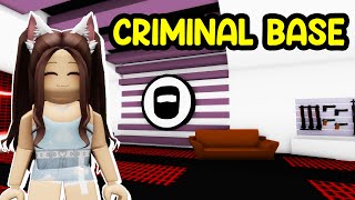 NEW SECRET CRIMINAL BASE IN BROOKHAVEN ROBLOX [upl. by Laux]