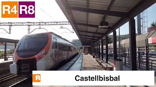 Castellbisbal R4 R8  Civia  447  OUIGO 108 [upl. by Light]