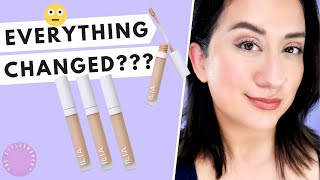 2022 Update Honest Review ILIA True Skin Serum CONCEALER  Demo Swatches Before and After [upl. by Natividad]