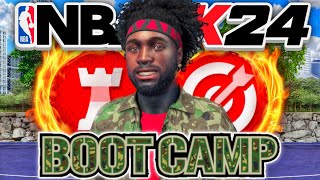 NEW 6’6 “PLAYMAKER” BUILD w 93 3PT TAKES OVER THE BOOT CAMP EVENT on NBA 2K24 [upl. by Lathrop]