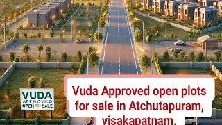 vuda approved open plots independent houses for sale in Atchutapuram visakhapatnam 6303035939 [upl. by Luiza]