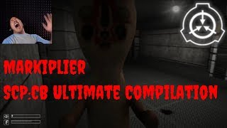 Markiplier Ultimate SCPContainment Breach Scare Compilation [upl. by Alhak]