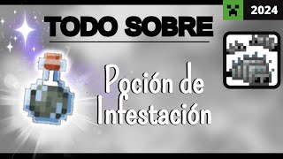 ❗ COMO hacer POCION de INFESTACION en Minecraft 👉 para que sirve 🔥 2024 [upl. by Mello]