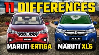 Maruti Ertiga vs Maruti XL6 Which Is The Better Choice Of 2023Ertiga vs XL6 Comparison 2023 [upl. by Notnad]