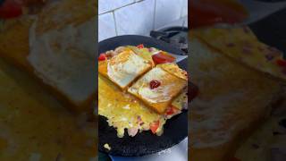 Today’s Breakfast recipe Bread Omelette👌🏻shortsfeed breadomelette omelette breadrecipe yt [upl. by Gilroy369]