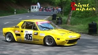 Bergrennen Eschdorf 2014  Fiat X19 16V inkl Onboard  Thomas KOHLER Hillclimb Course de côte [upl. by Mariandi292]