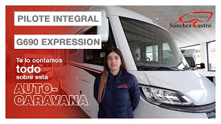 Autocaravana nueva integral Pilote Galaxy 690D de 4 plazas  Caravanas Sánchez Castro [upl. by Pegeen809]