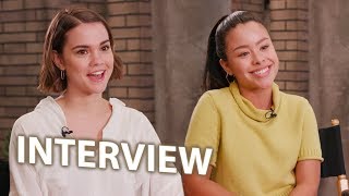 Maia Mitchell amp Cierra Ramirez Interview  Good Trouble Freeform The Fosters Spinoff Series [upl. by Hewie]