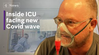 Covid Inside an ICU as UK cases hit new record high [upl. by Aniwde500]