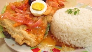 RECETA Escabeche de Pescado comida peruana [upl. by Lennahc]