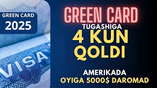 GREEN CARD 2025 ARIZA TOLDIRIB BERAMIZ 5000 OYLIKLI ISHGA SHOSHILIING Telegram ZAFOMONOV [upl. by Pegasus]