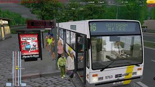 Vanhool AG300  4Door  Fake   De Lijn Vlaanderen  Brttrainz  Rotterdam Gouda  NL  OMSI 2 [upl. by Sonny52]