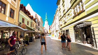 Bratislava Walking Tour 4K HDR [upl. by Gianna]