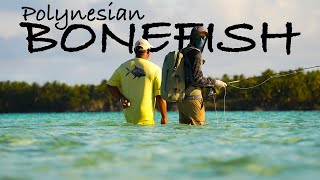 Fly Fishing for BONEFISH on Remote island Paradise [upl. by Fairfield]