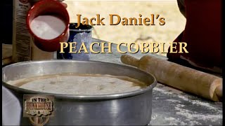 Jack Daniels Peach Cobbler  Chuck Wagon Cooking with Bill and Cliff [upl. by Ennirok]