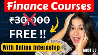 Do 5 FREE Finance Courses  Online Internship before 2024 Ends ‼️ [upl. by Arah]