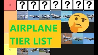 Airplane Tier List [upl. by Templa538]