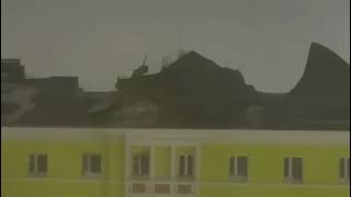 Devastating Hurricane in Norilsk Roofs of Houses Torn Off During Bad Weather [upl. by Ardena]