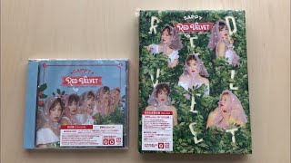 ♡Unboxing Red Velvet レッド・ベルベット2nd Japanese Mini Album Sappy Standard amp Limited Edition♡ [upl. by Onitnatsnoc]