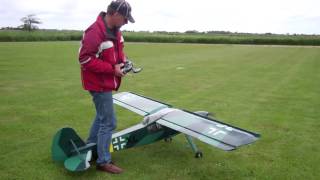 Fieseler Storch Blackhorse Maidenflug 03Juni 2012 mp4 [upl. by Esnahc]