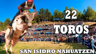 JUGARON 22 TOROS ¡¡ JARIPEO EN SAN ISIDRO NAHUATZEN MICHOACAN 16 DE MAYO 2024 [upl. by Latsyc]