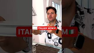 ITALIAN MOM 🇮🇹  Pasta🍝 comedy mom funny viralvideo [upl. by Gaidano]