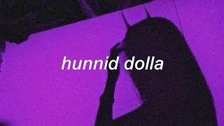 madeintyo  hunnid dolla lyrics [upl. by Liponis]