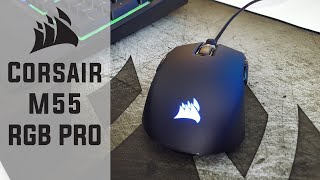 Corsair M55 RGB PRO  Une bonne souris Gamer [upl. by Eet]