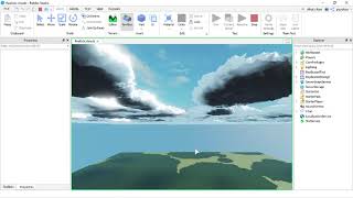 Altostratus Clouds  Roblox studio [upl. by Lrat]