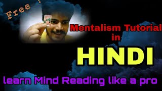 Mentalism Tutorial Revealed  How to Read Minds Tutorial  Indian Mentalist Revealed Mentalism [upl. by Eilerua]