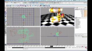 Maya 2010 basic animation [upl. by Niret]