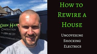 How to Rewire a House  Planing cable runs and opening up the house [upl. by Herzberg]