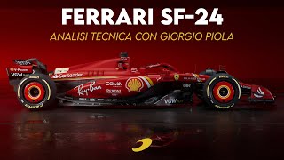 FERRARI SF24 questa è una rossa MOLTO CONSISTENTE  con Giorgio Piola [upl. by Levitt775]