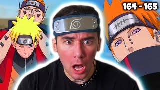 NARUTO vs SIX PATHS OF PAIN Naruto Shippuden Reaction Ep 164165 [upl. by Oretna]