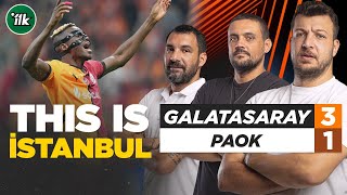 Galatasaray 3  1 Paok Maç Sonu Yorum  Batuhan Karadeniz  Hakan Gündoğar  Engin Baytar [upl. by Enyahc]