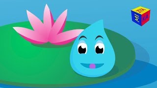 Water cycle for kids educational cartoon for children Water droplet’s adventure [upl. by Xaviera]