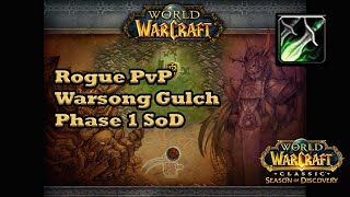 PvP Rogue Warsong WoW SoD [upl. by Sillyhp]